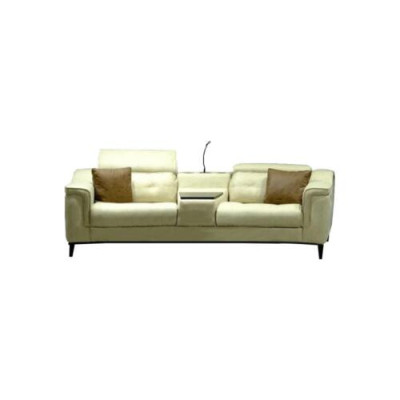 Beige kaksipaikkainen designer-sofa 2-istuttava olohuoneen luxussohvakaluste