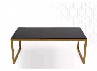 Sohvapöytä olohuoneen pöytä design pöytä ruostumaton teräs kulta moderni