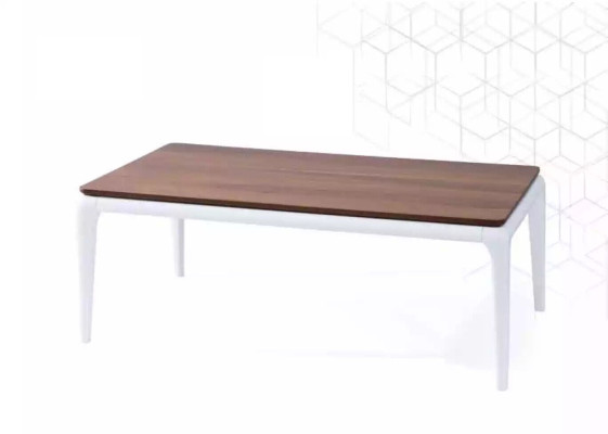 Ylellinen ruskea sohvapöytä olohuonekalut puinen design uusi