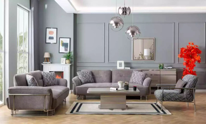 Komeero peilin kanssa Moderni komeero peilin kanssa Luksus Moderni makuuhuoneen design