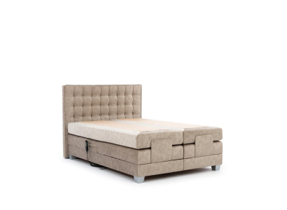 Luxus makuuhuoneen sänky 160x200 cm pehmustettu sänky tekstiili sisustus huonekalut uusi