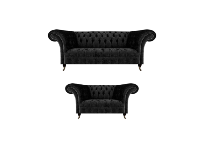 Uusi täydellinen kolmiosohva Chesterfield kaksiosohva olohuoneen sohvat