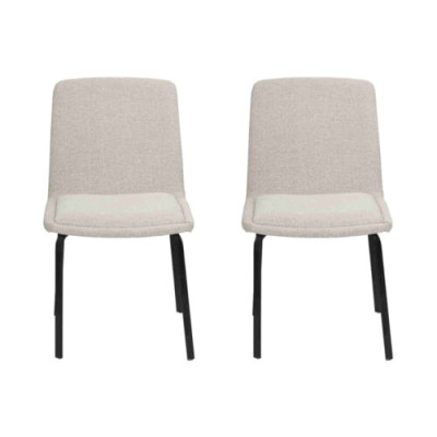 Valkoiset nojatuolit Designer 2x Ruokailutuolit Modernit keittiötuolit