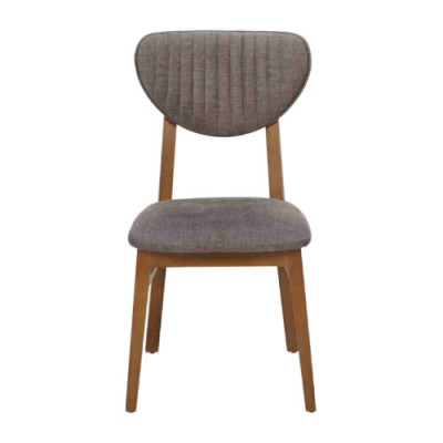 Ruskea puinen designer nojatuoli Luxus ruokailuryhmän istuimet