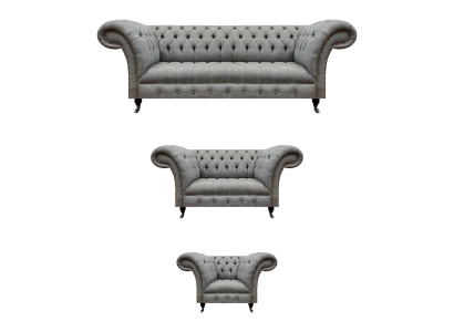 Chesterfield sohvakalusto 3-osainen pehmokaluste olohuoneen luxus istutus sisustus