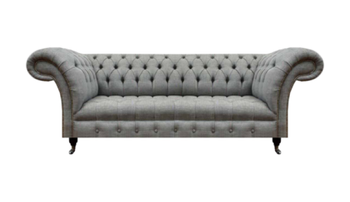 Olohuoneen kolmen hengen sohvapehmusteet Chesterfield-sohva Tekstiili Uusi