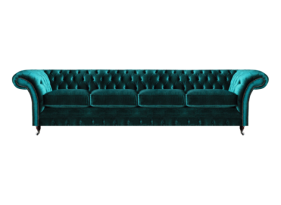 Uusi Design Verhoiltu huonekalu Chesterfield Olohuone Neljän hengen sohva