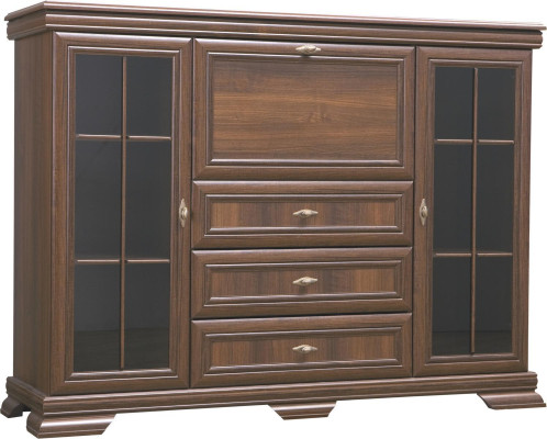 Olohuonekaappi 158 cm XXL Alalaudat Tarjoilukaappi Puinen Lipasto Buffetti Lipastot