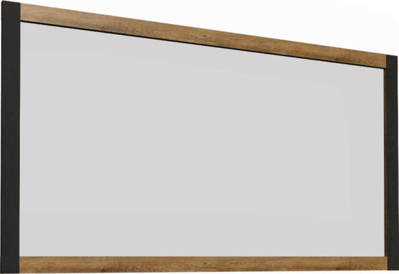 Klassinen muotoilija Aito puu kehys XXL peili 123x4 Peilimalli Montana