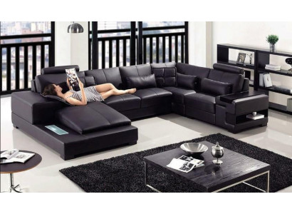 Sofa Wohnlandschaft U-muotoinen kulmasohva sohvastiivaat sisustussohva uusi