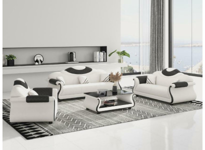 Sohvaryhmä 3+2+1 Istuttava sohva Istumasarja Design moderni sohva kangas uusi