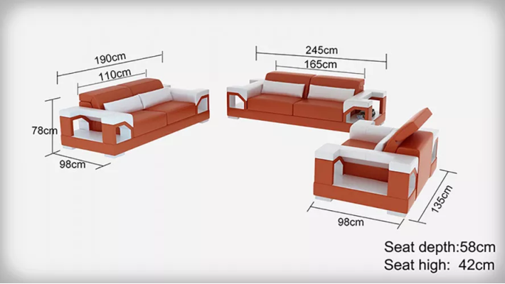 Johtava sohvatyyny istuin kulma-asetelma moderni design sohvat olohuonekalu