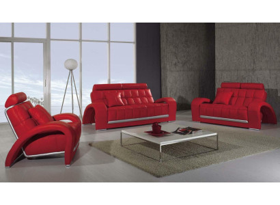 Sohvaryhmä 3+2+1 Design Sohvat Verhoilu Nahka Moderni
