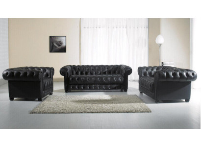 Chesterfield Sohvaryhmä 311 Istuinta Design Sohva Verhoilu Set