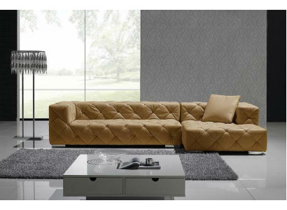 Chesterfield-nahka moderni sohva oleskelukaluste nahkasohva kulmasohva