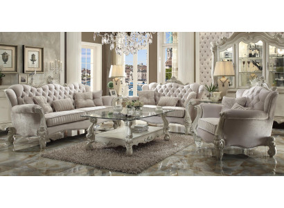 Chesterfield Sohvaryhmä 3+2 Istuinta Design Sohva Verhoilu