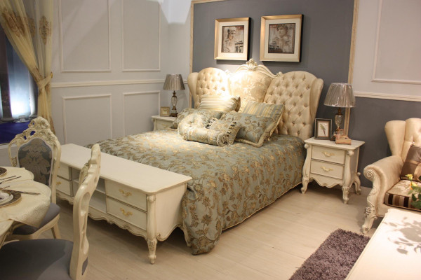 Chesterfield-pehmustetut sängyt makuuhuoneen parisänky 180x200cm uusi