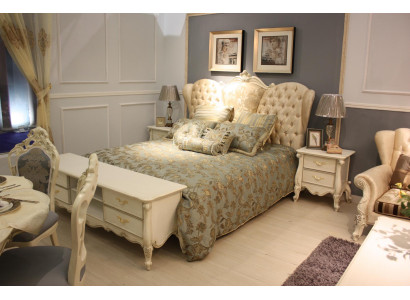 Chesterfield-pehmustetut sängyt makuuhuoneen parisänky 180x200cm uusi