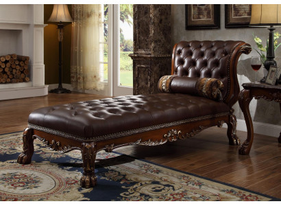 Chesterfield-chaise pitkänomainen sohva