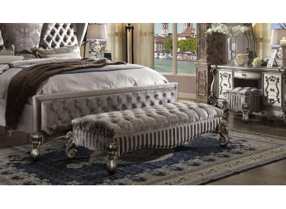 Suunnittelija Pöytätuoli Nahka Tekstiili Luksus Chesterfield Jalkopöytä Ottoman Chesterfield