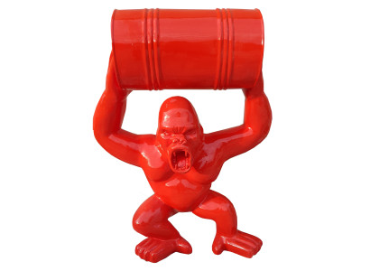Veistokset Figuuri Patsas Koriste Deko Gorilla Puutarhasuunnittelu