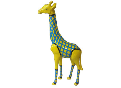 Suunnittelijan Patsas Figurat Moderni Koristelu Puutarha Giraffe Veistos