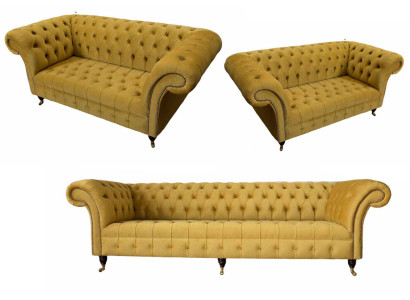 Sofagarnituuri 3+2+2 Istuinta, Design-sohva, Päällystetty sohva, Moderni garnituuri
