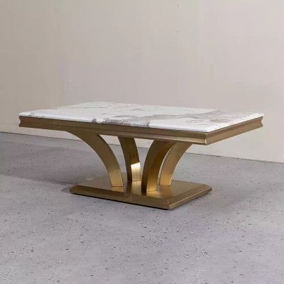 Sohvapöydän design olohuone luxus sohvapöydät pöydät huonekalut kulta 115x70