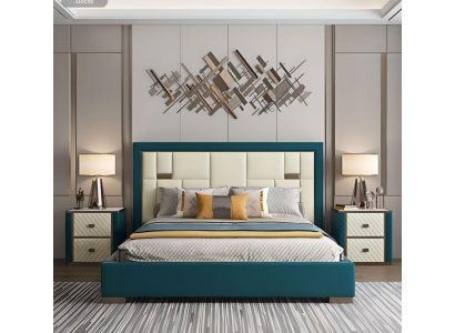 Luxus makuuhuoneen sänky patjadesign 180x200cm kahden hengen hotellisängyt uusi