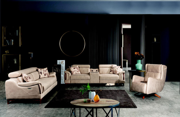Olohuoneen setti 3 kpl Luxury sohvakolmikko sohva moderni huonekalu