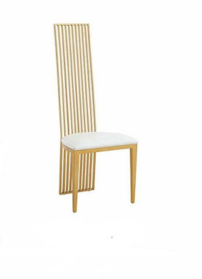 Design tuoli luksus pehmuste Klassiset tuolit Ruostumaton teräs nojatuolit tuolit