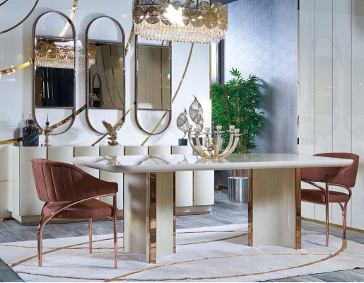 Yöpöydät Yöpöytä Klassinen design Huonekalut Puu Ruskea Sivupöydät