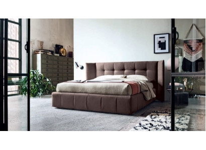 Kaksoissänky Sänky Parisänky Design Luksus Ylellinen Pehmustettu sänky Design-sänky Tekstiili Sängyt