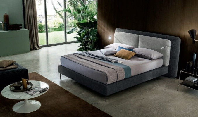 Doppel Hotellihuoneen tekstiilit sänky tyyny design luksus puu Italia