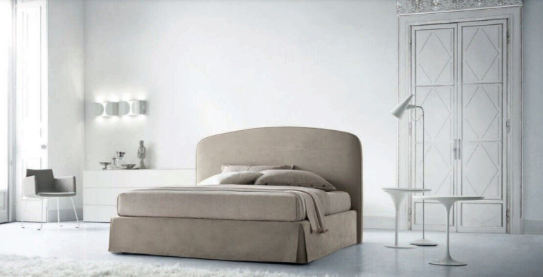 Bett Polster Luxus Parisänky Hotellivuode 180x200cm Italia Huonekalut Nahka