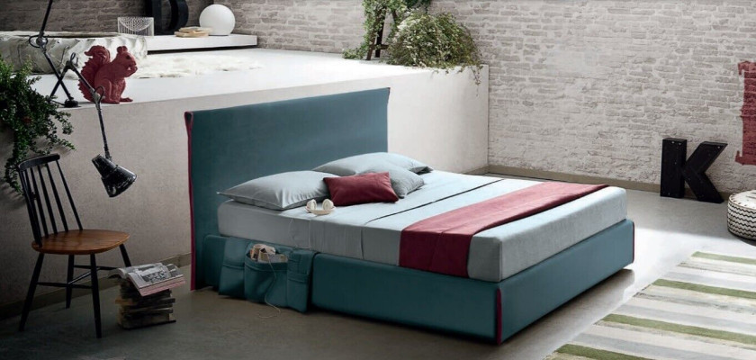 Design-hotelli Italialaiset huonekalut Luksussängyt Parisänky 180x200 cm Moderni tyyli