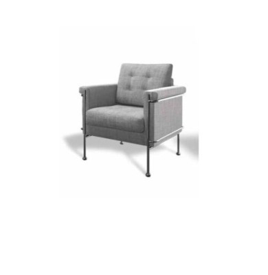 Design Relax Club -istuin Lounge-sofa 1-istuttava TV-tuoli Pehmustettu sohma Kangas
