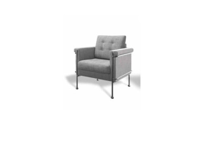 Design Relax Club -istuin Lounge-sofa 1-istuttava TV-tuoli Pehmustettu sohma Kangas