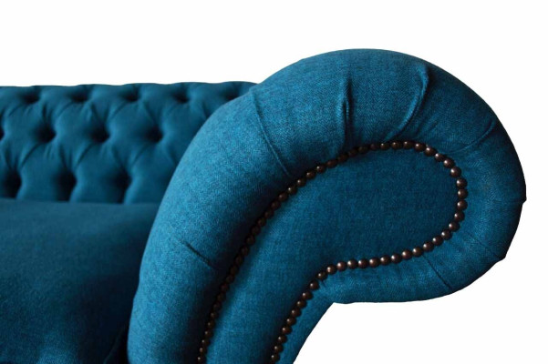 Sohva 4-istuttava Päällystetty sohva Design Tekstiili Olohuone Design Huonekalut
