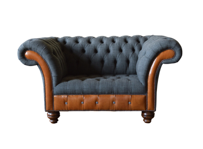 Sohva 1 Istuttava Päällystetty sofa Design Luksus Tekstiilisohva Chesterfield Tekstiili