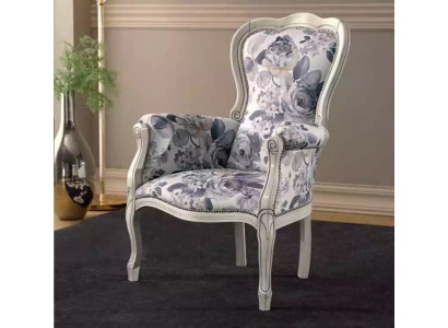 Klassinen nojatuoli korvatuelta huonekalut design kangas olohuone