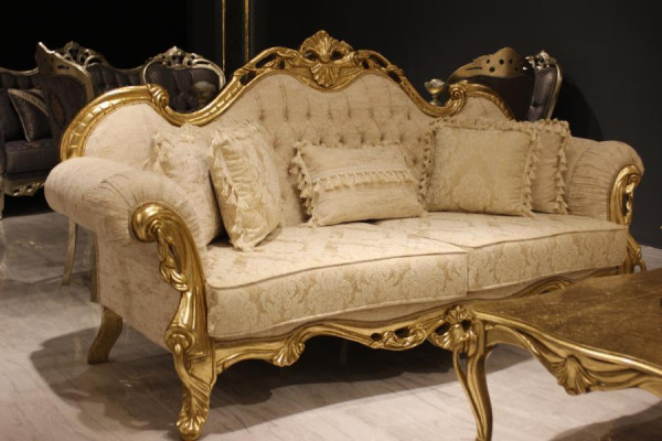 3 Istuinta Soofa Päällystetty Tekstiili Soffat Sohteet Olohuone Luxury Soofa 3-paikkainen Uusi