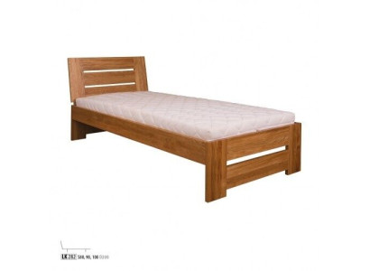 Aito puinen sänky Puusänky Parisänky 100x200 cm Uusi Aito puinen sänky Pehmustettu sänky Uusi