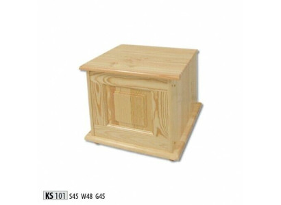 Deko Box Täyspuu Huonekalut Puuhuonekalut Käsityö Lipas Arkku Aitopuu 45x45cm