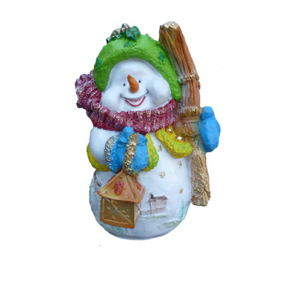 Lumiukko Figuuri Patsas Dekor Figuurit Dekor 40 cm Talvi Uusi Patsaat Uusi Veistos