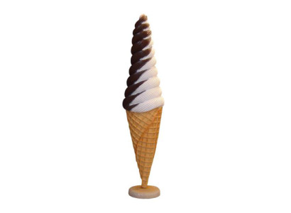 Jäätelöhahmostatuetti 250cm Eisdiele-ravintola gastronomia-statuetit