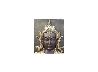 Deko 3D-maalaus Kuva Veistos 184x143cm Patsaat Veistokset Uusi Buddha Uusi R113b