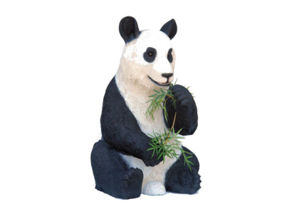 Karhun kokoinen figuuri Koristelu Patsaat Veistos Puutarhakoriste Panda Figuurit 134