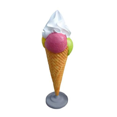 Ice Cream Figur Statue Aufsteller Eisdiele Gastronomie Statuen 185cm Restaurant