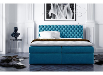 Chesterfield-joustinkakkuusparisänky kaksoissänky aviosänky sänky pehmustettu sänky sängyt 200x200 cm